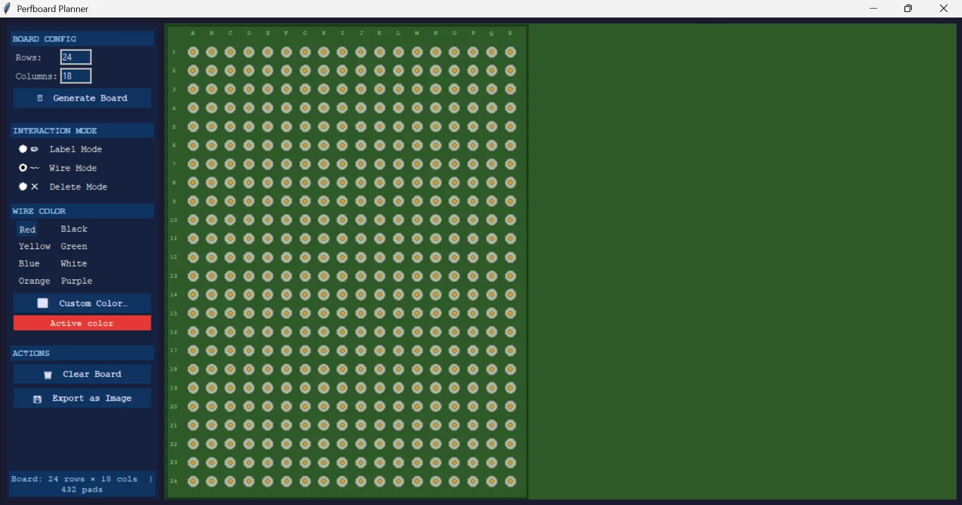 Perfboard Planner